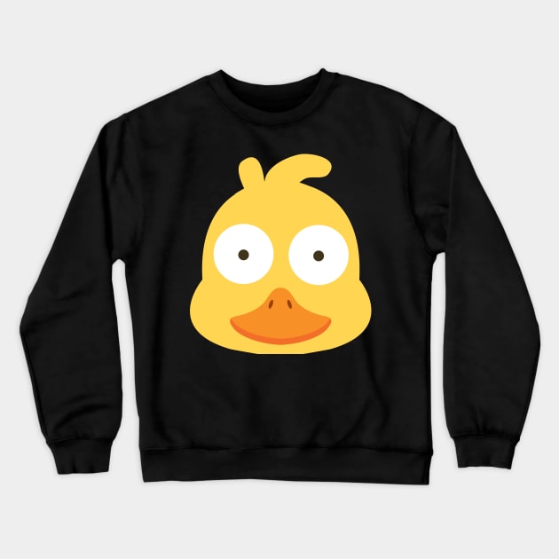 Crazy Duck Crewneck Sweatshirt by Clothes._.trends